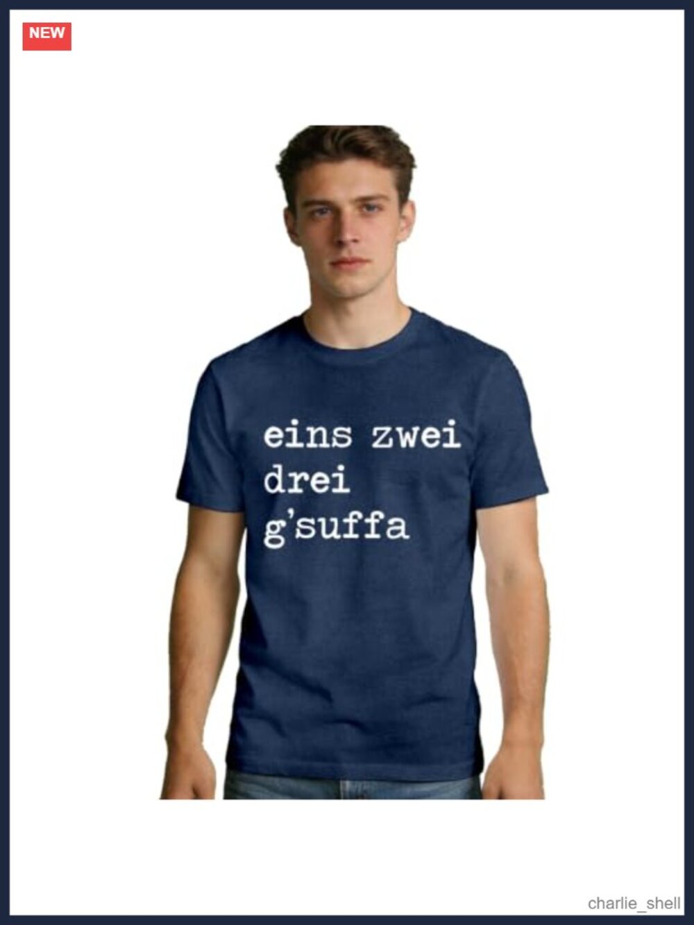German Oktoberfest T-Shirt Funny Bavarian Bier Bitte Prost Men's Casual Tee